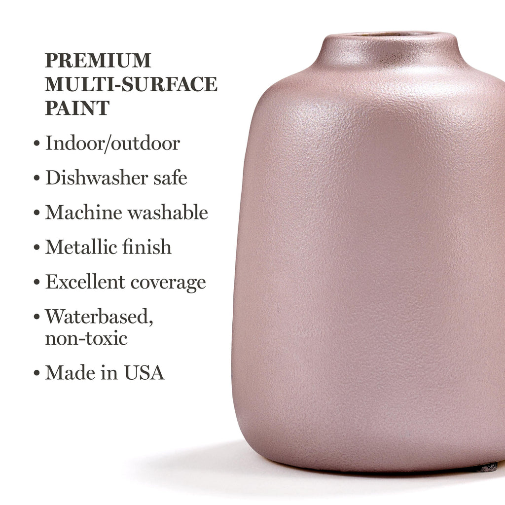 Martha Stewart Multi-Surface Acrylic Craft Paint, Satin Finish, Elevated Neutrals, Set of 12, 2 fl oz