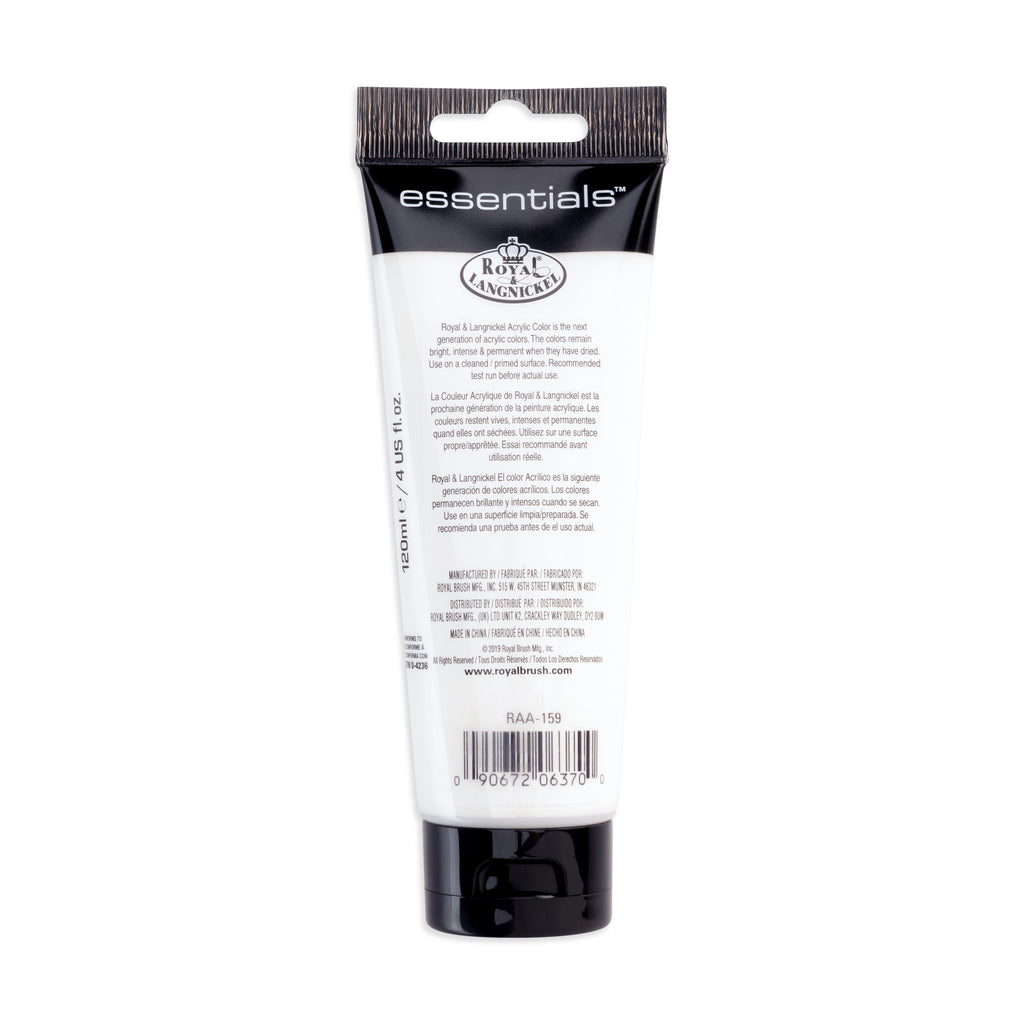 Royal & Langnickel Essentials 120ml Titanium White Acrylic Artist Paint