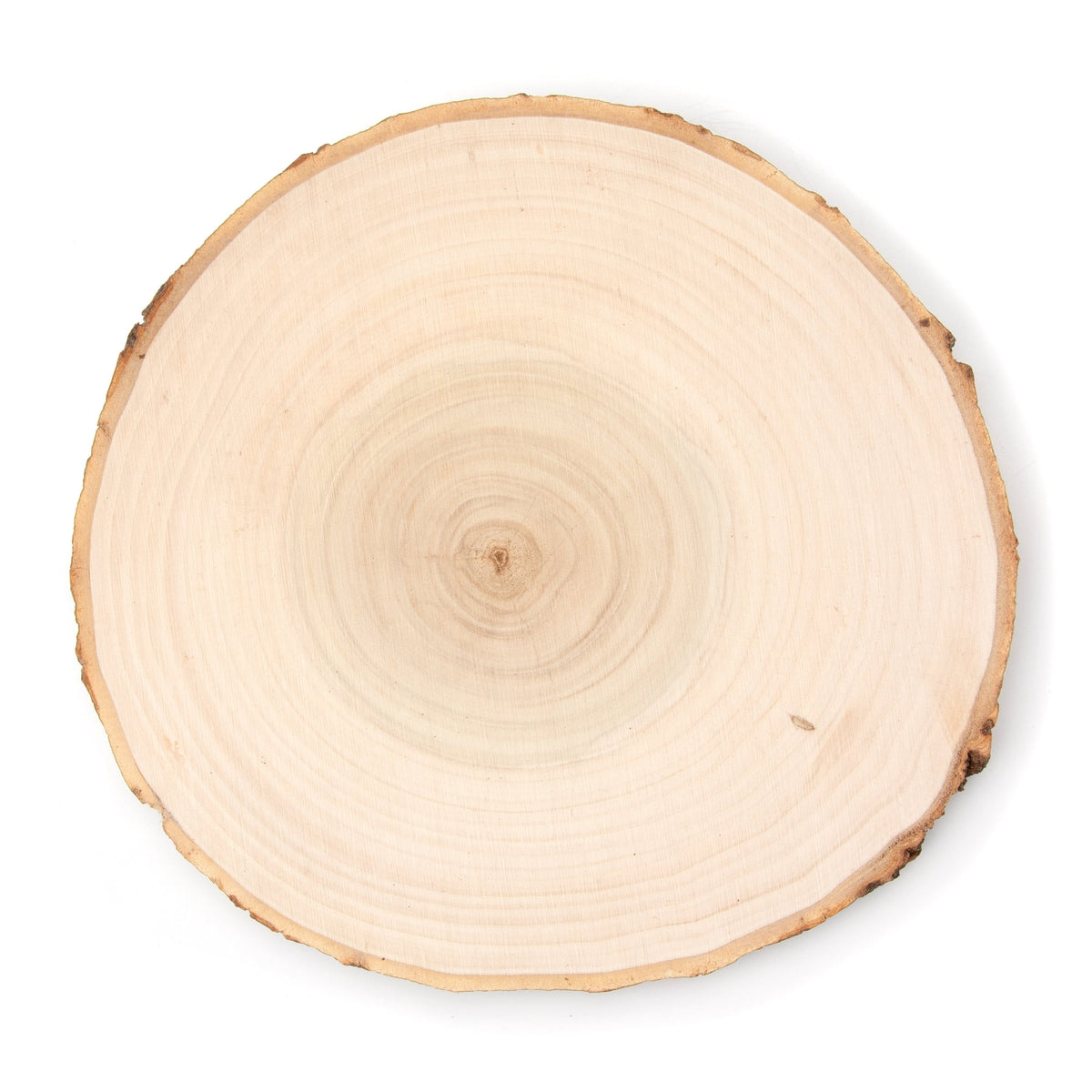 Cousin DIY Poplar 7" Round Rustic Wood Slice with Bark