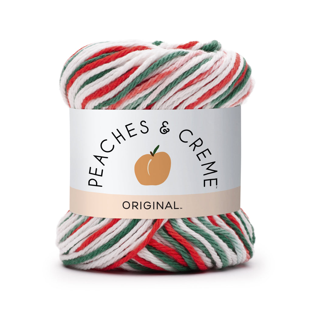 Peaches & Creme Ombre 4 Medium Cotton Yarn, Fleur De Lavandra 2oz/56.7g, 95 Yards