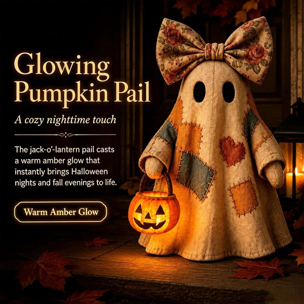 Ghost Night Light Halloween Decorations Bedside Night Light with Tap Control, Dimmable Nursery Decor Lamp, Fun Ghost Gift for K*ids, Halloween Room Decor, Ghost Lamp