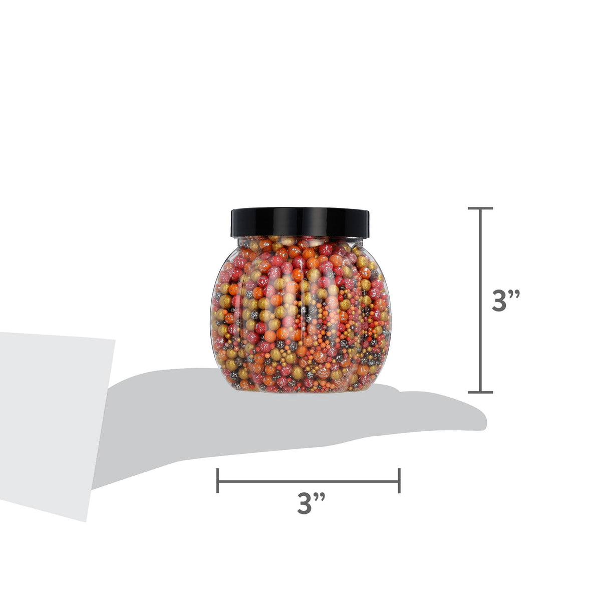 Great Value Harvest Glitter Pearls Decorating Sprinkle Mix, 5.29 oz