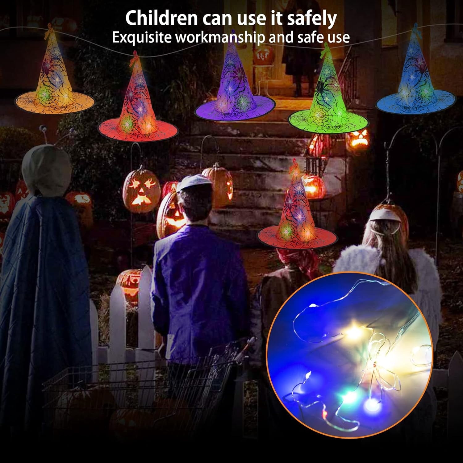Qoosea Halloween Decorations Outdoor