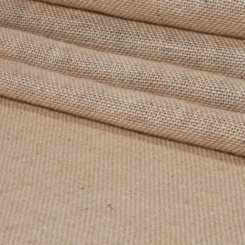 (2 pack) Love, Laugh, Craft Natural Burlap Precut Fabric, 46"W x 2-Yards, Brown
