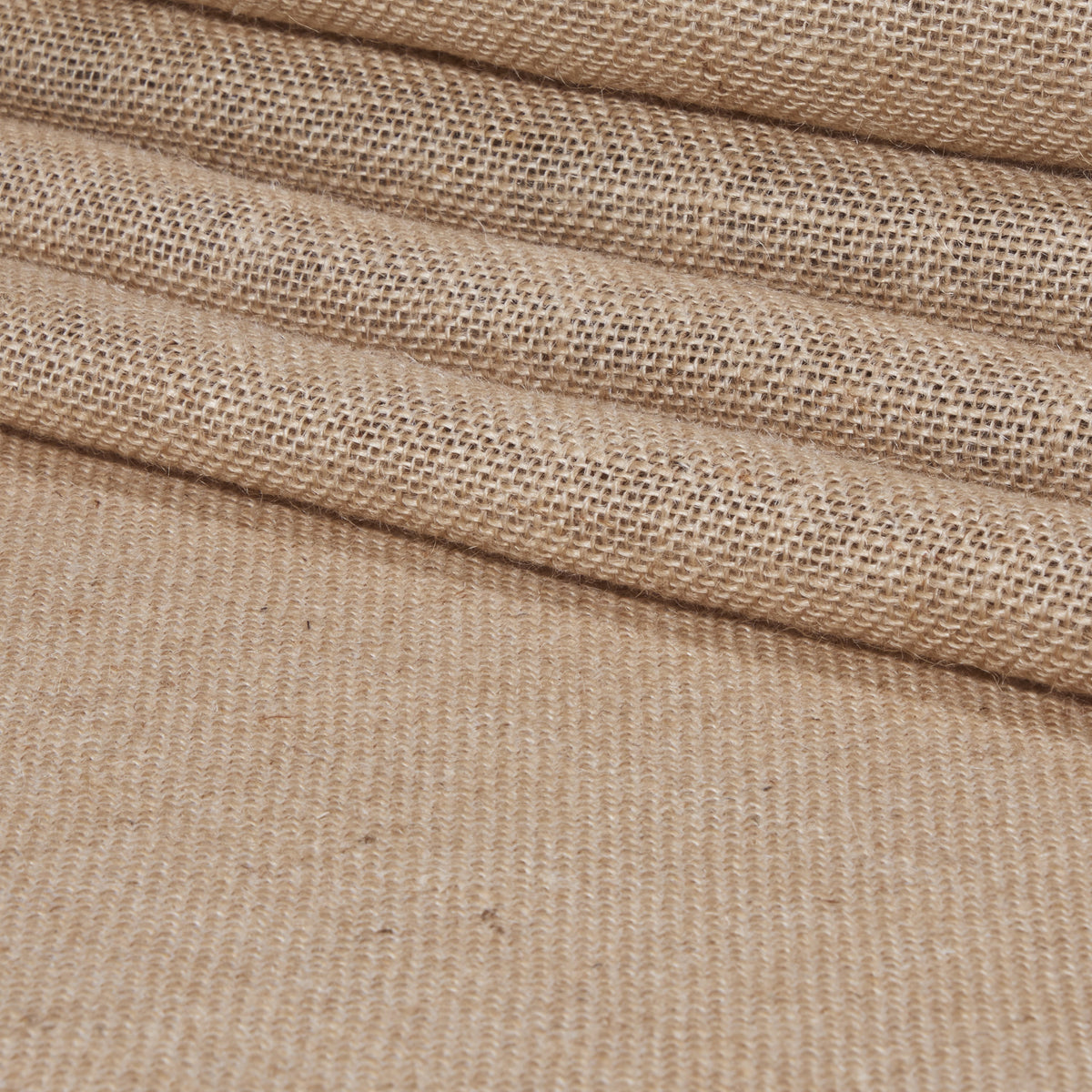(2 pack) Love, Laugh, Craft Natural Burlap Precut Fabric, 46"W x 2-Yards, Brown