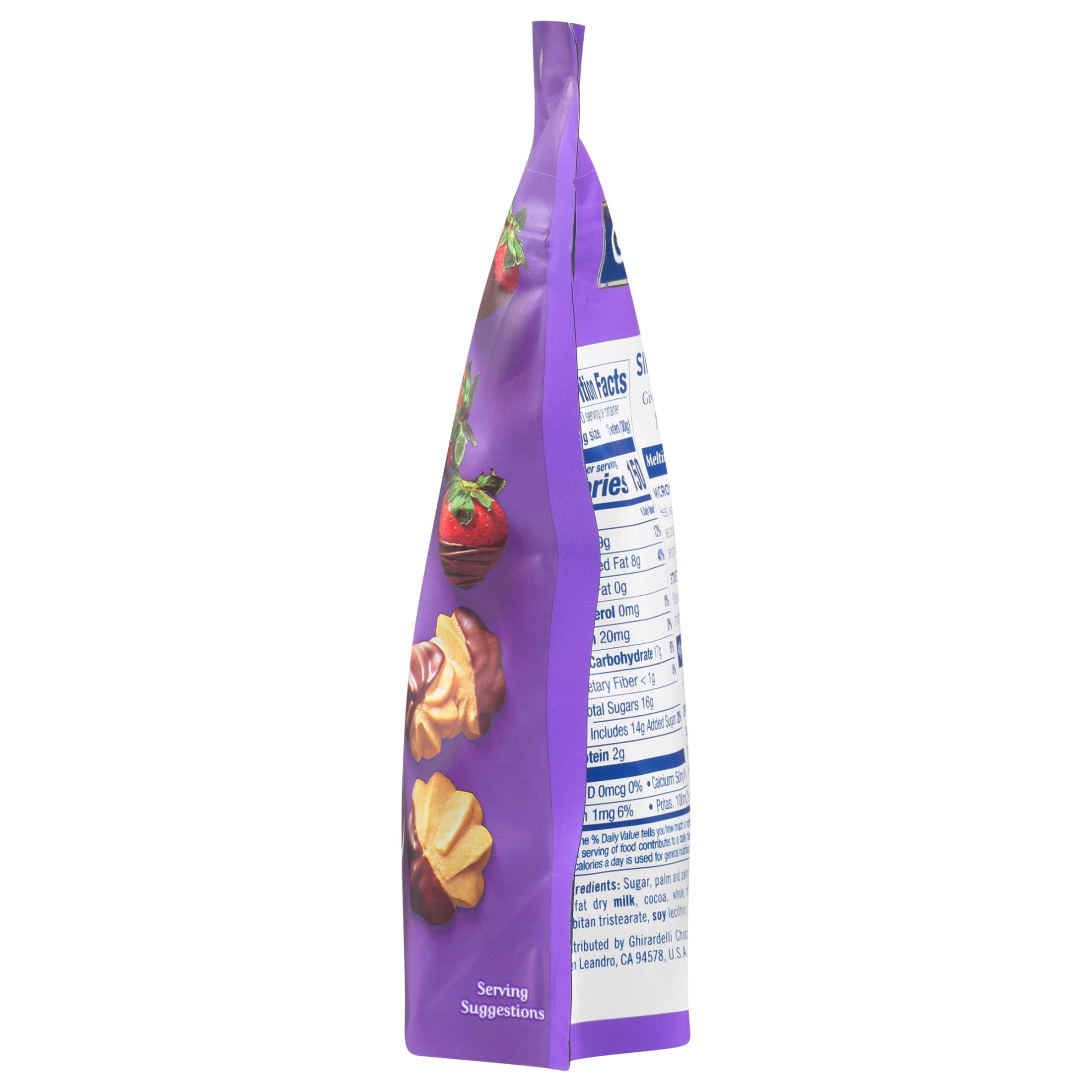 GHIRARDELLI Milk Chocolate Flavored Melting Wafers, 10 oz Bag