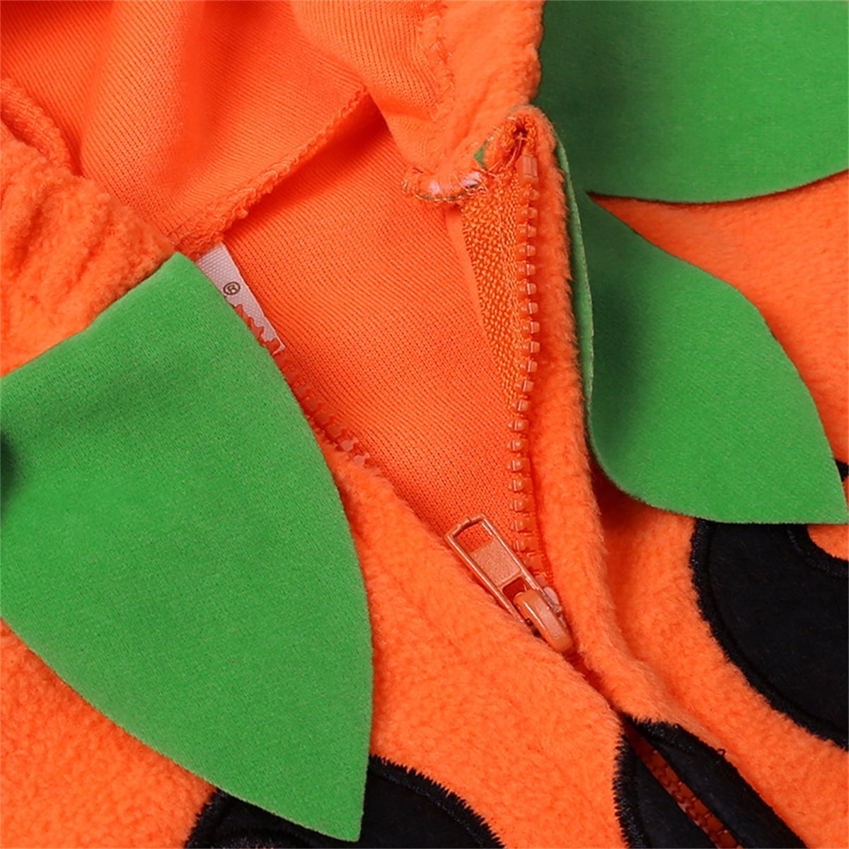 ATAIKU Newborn Infant Baby Boy Girl Fleece Halloween Pumpkin Costumes Toddler Hoodie Cosplay Party Clothes 12-18 Months