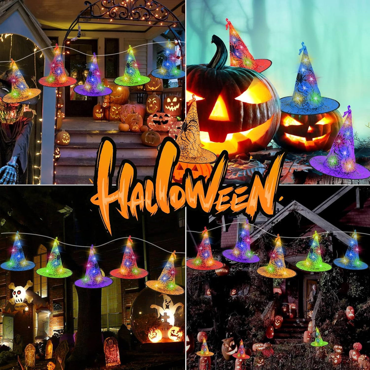 Qoosea Halloween Decorations Outdoor