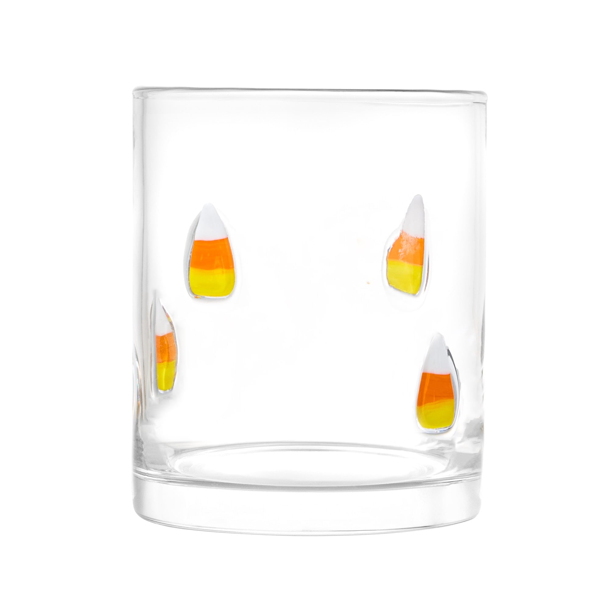Thyme & Table 12 fl oz White Pumpkin Charm Glass Set, Pack of 2