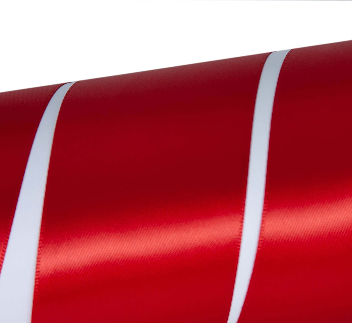 (2 pack) Offray Ribbon, Red 2 1/4 inch Single Face Satin Polyester Ribbon for Sewing, Crafts, and Gifting, 9 feet, 1 Each
