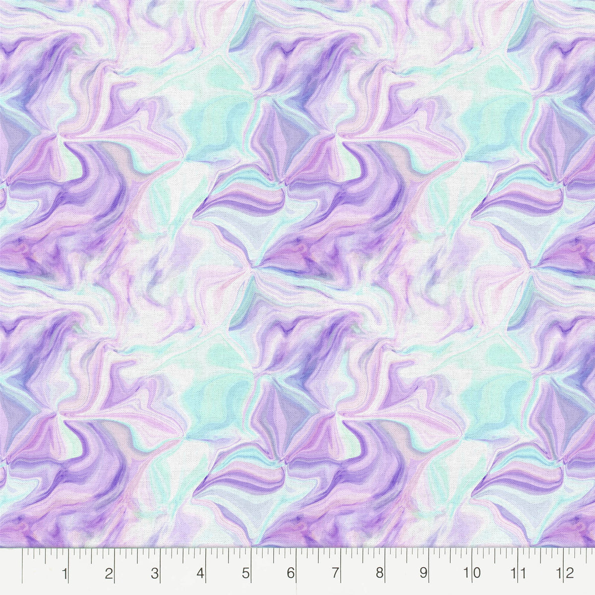Half Yard 100% Cotton Watercolor Texture, Multicolor, 42" Wide for Sewing & Crafting by Fabric Editions
