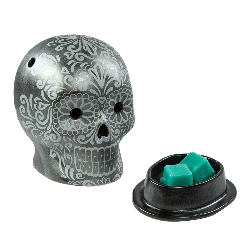 Scentsationals Wax Melt Warmer, Wax Warmer for Scented Wax Melts - Day of The Dead Collection Vistoso - Candle Wax Melter for Fragrance Cubes and Tarts
