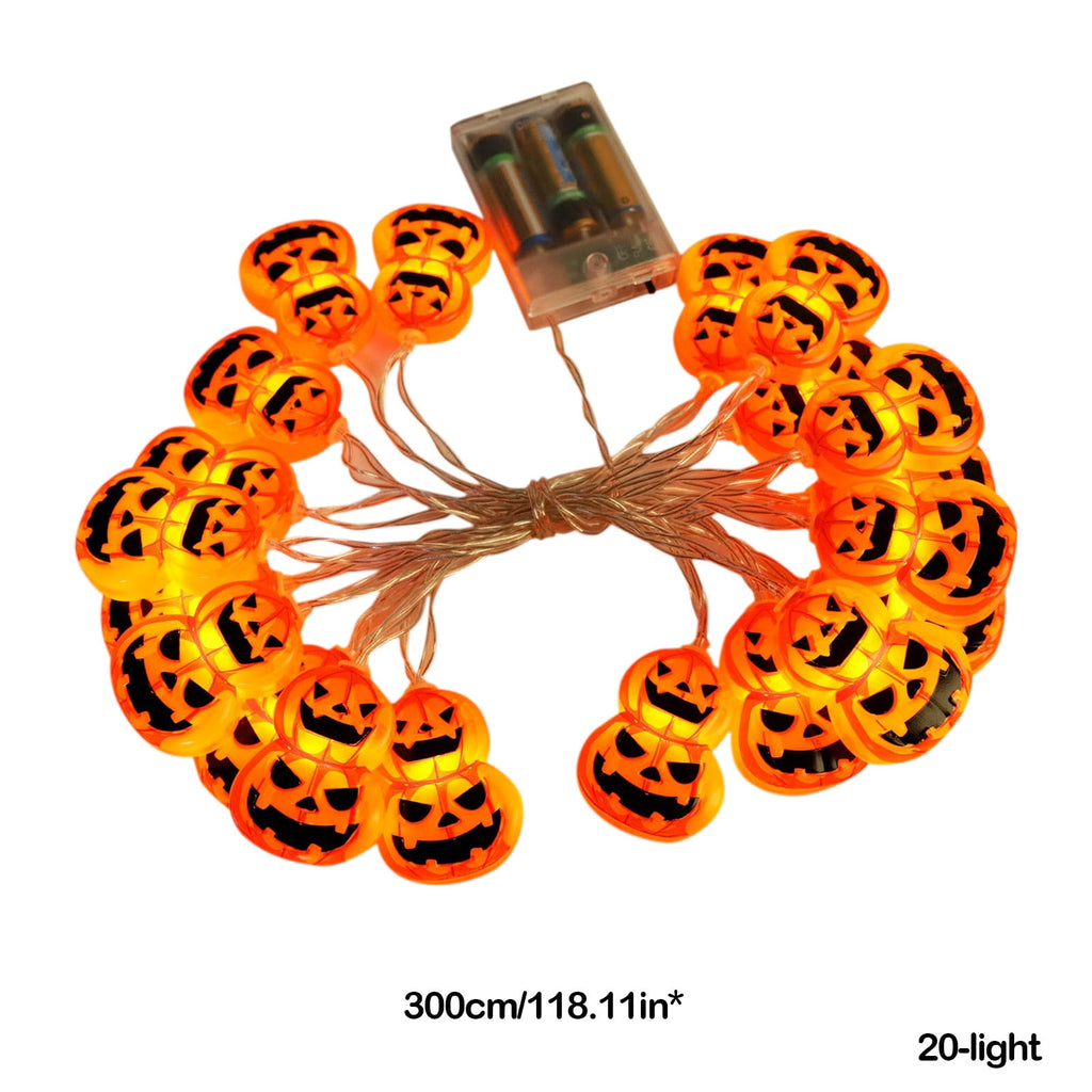 Darzheoy Halloween String Lights, 20 LED 10 FT Scene Decoration LED Lights Halloween Decorative Light Festive Scene Layout Lights for Indoor Outdoor Decor Holiday Decoration