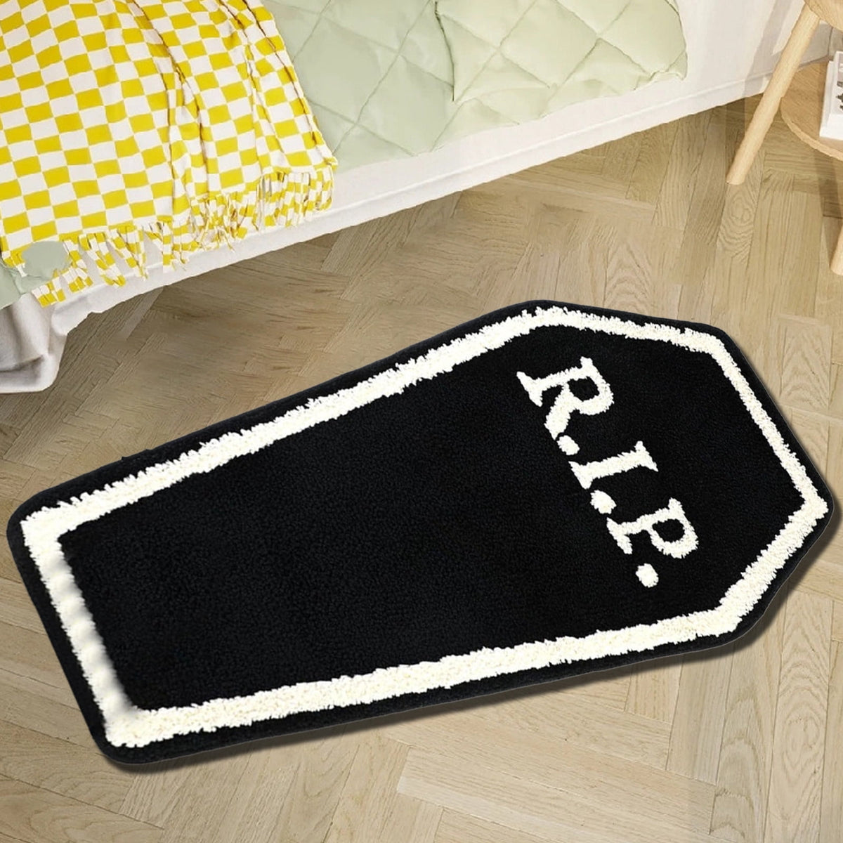 Stijggn Halloween Kitchen Mats for Floor Halloween Rugs Halloween Thanksgiving Decorations Doormat, Welcome Mats for Front Door,Spooky Outdoor Mats for Home Decor Holiday Decorative