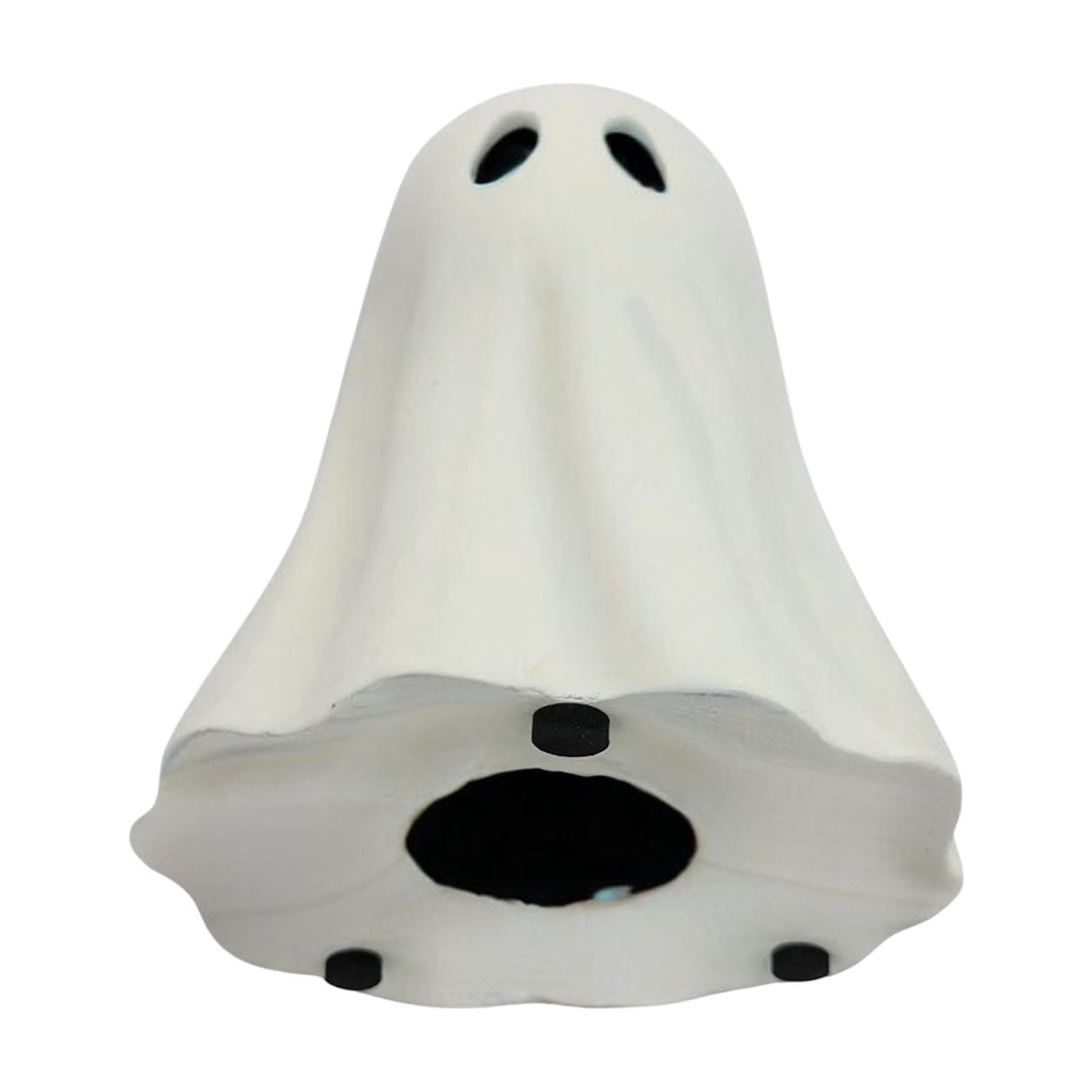 Halloween Ghost Figurine - Spooky Resin Ghost Statue, Cute Halloween Decorations Indoor for Tabletop Home Decor Party Gifts