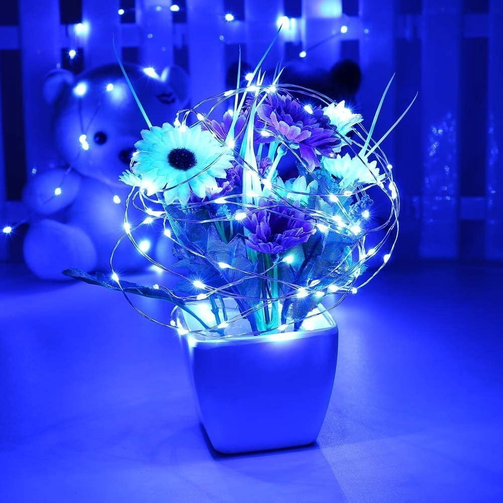 Solar String Lights for Outdoor,99ft 300 LED Bright Copper Wire Fairy Lights Waterproof Solar Lights with 8 Modes for Tree Garden Party Wedding Christmas Decor (Multicolor)