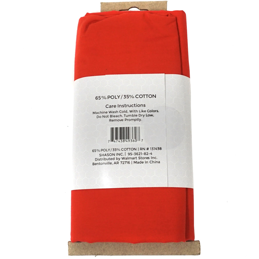 Shason Textile 45" (2 Yards Cut) Craft Projects Quilting Poly Cotton Fabric, Red
