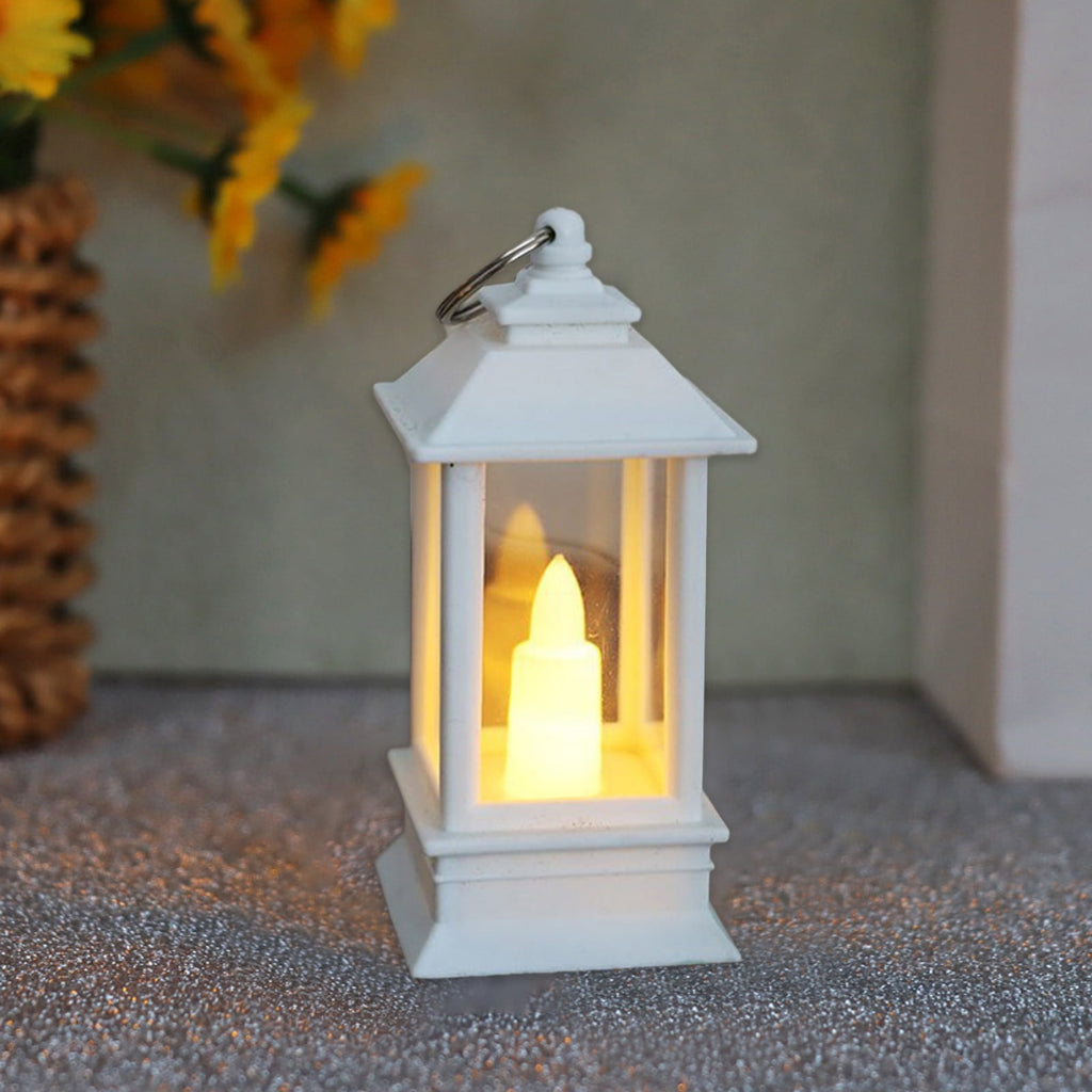 Vintage Lantern Decorative LED Flameless Candle, Hanging Lantern Portable Led Lantern for Indoor Outdoor Garden Yard Home Decor