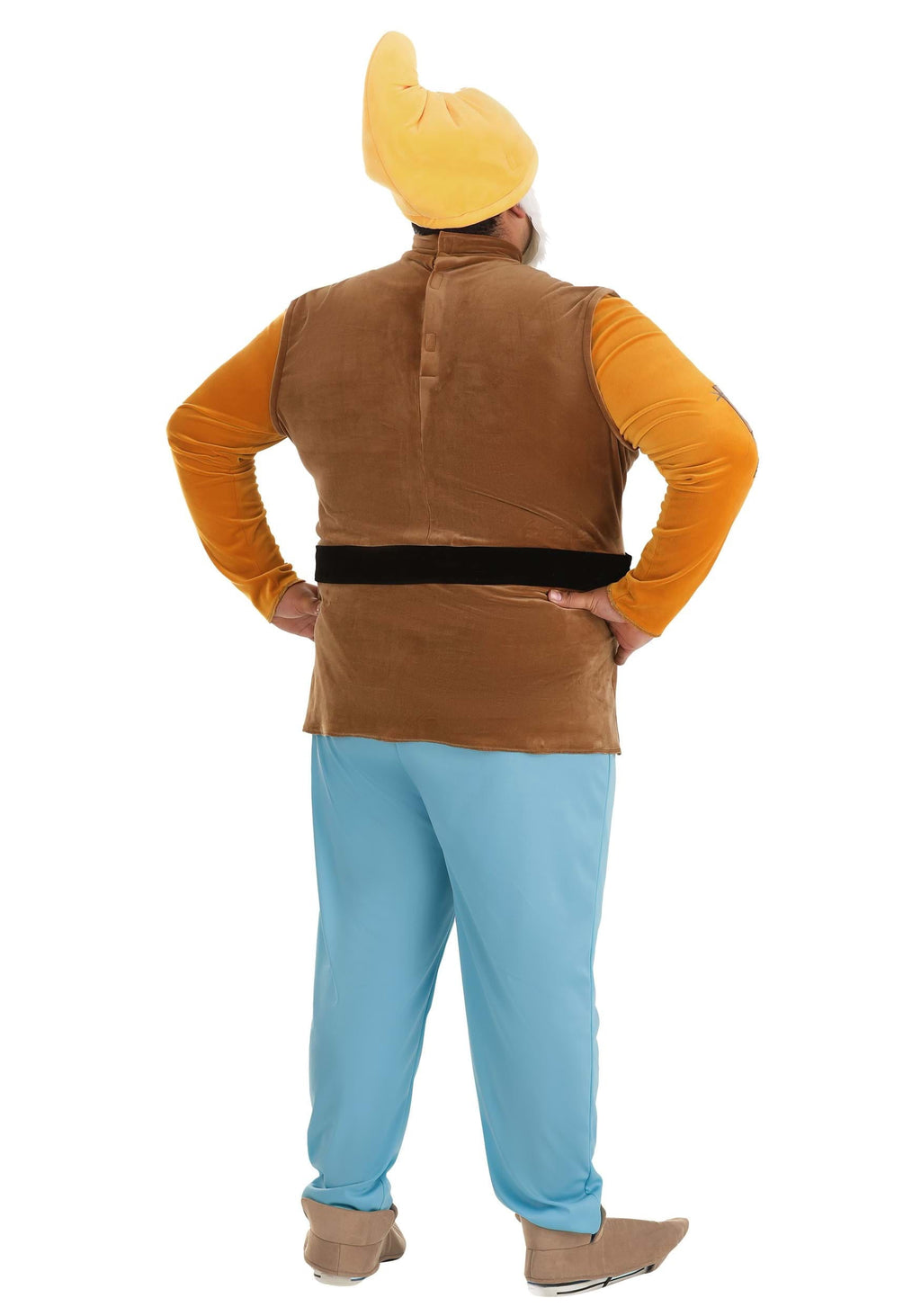 Men's Plus Size Disney Snow White Happy Dwarf Costume