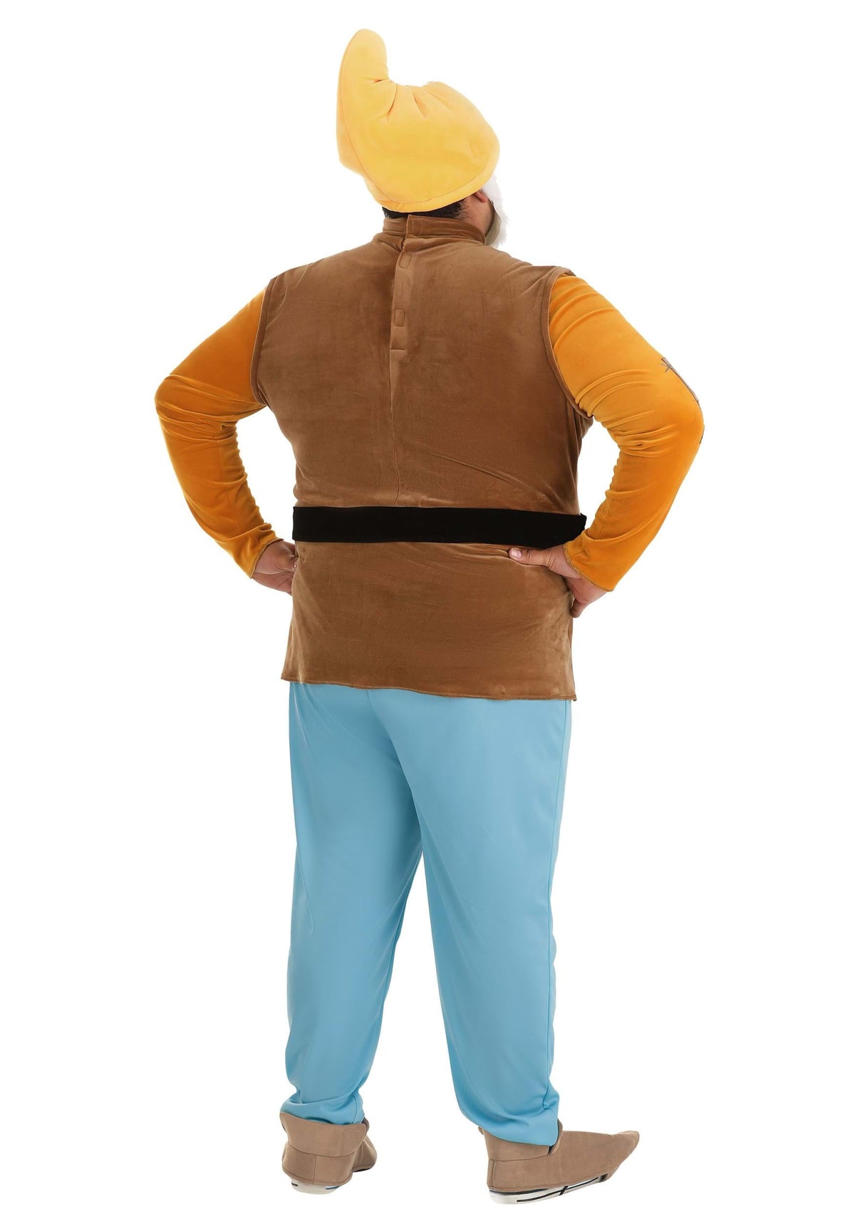 Men's Plus Size Disney Snow White Happy Dwarf Costume