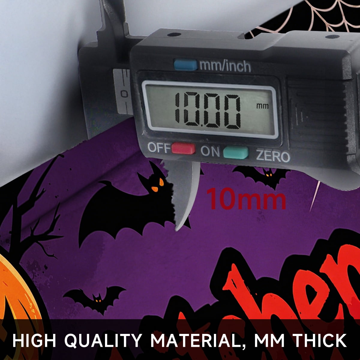 YIMEIS Halloween Pumpkin Lanterns 1Pc Flannel Mat and Kitchen Rugs,Soft Non-slip,Perfect for Home Bathroom