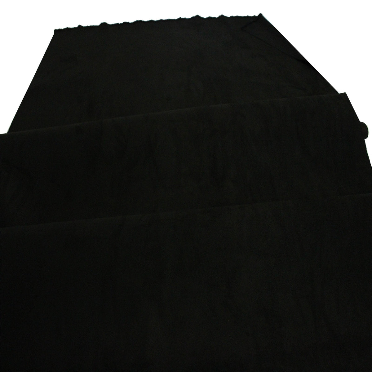 Mybecca Suede 58" Width - 100% Polyester Faux Craft Fabric By the Yard - Color: Black