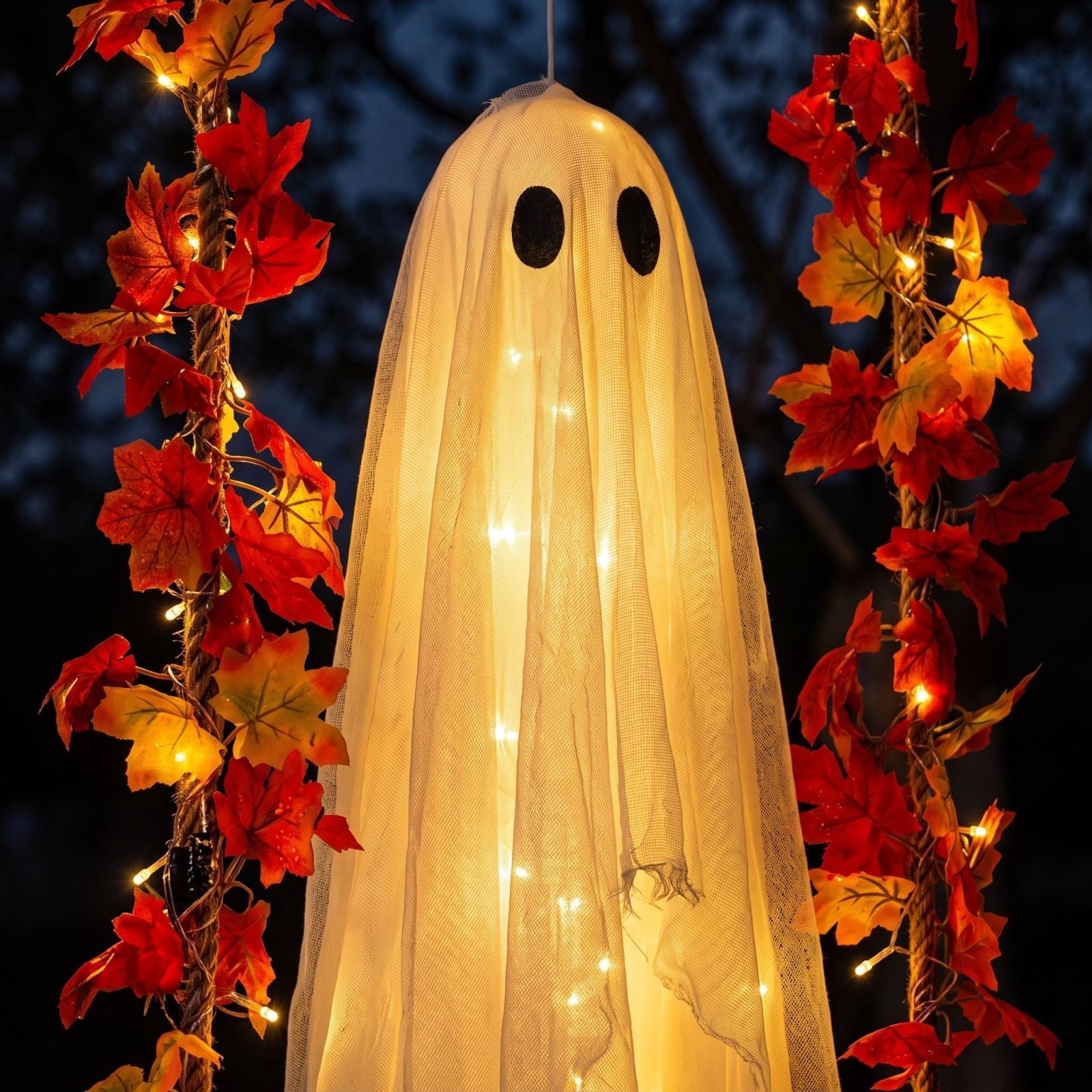 Halloween Decorations Clearance! Cute Kissing‑Face Witch Statue With Bow Hat & Mesh Skirt, Tabletop Ornament for Shelf Indoor Home Halloween Decor