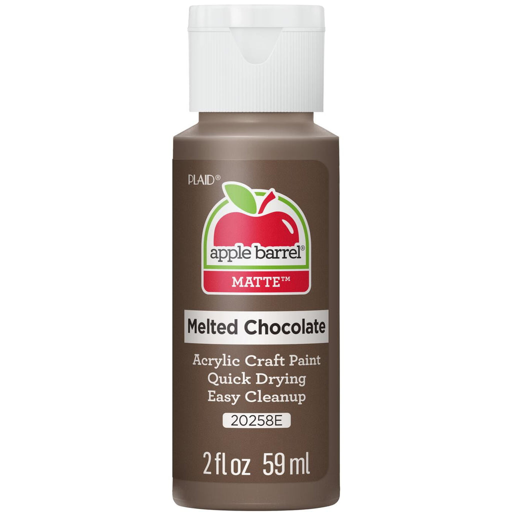 Apple Barrel Acrylic Craft Paint, Matte Finish, Pumpkin Orange, 2 fl oz