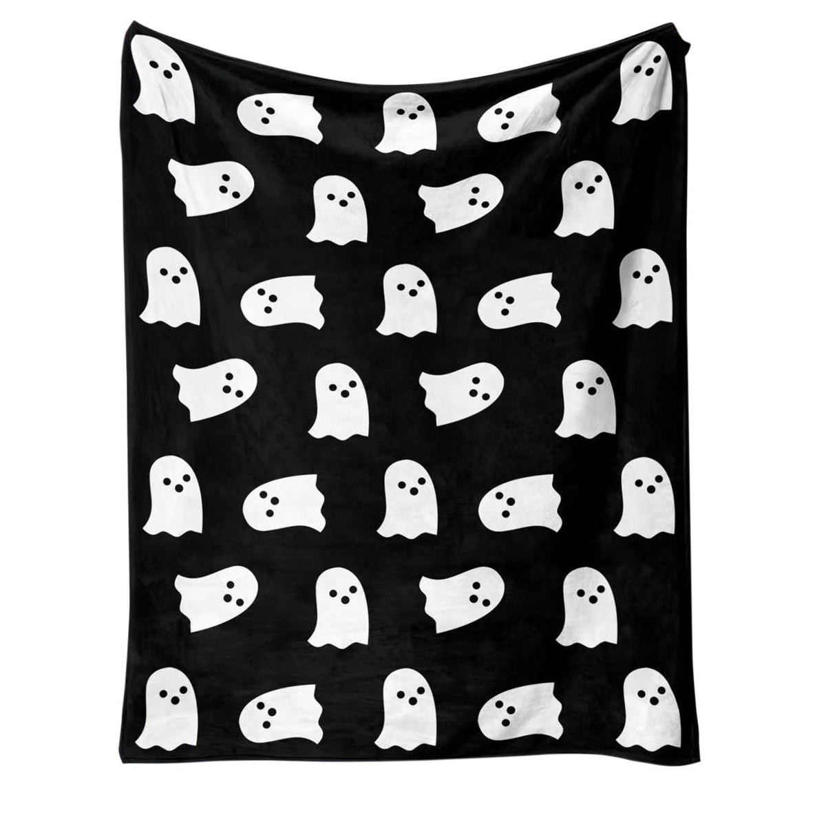 FastXmas Halloween Throw Blanket, 30"x40" Flannel Fleece Pumpkins Maple Checkered Plush Blanket, Soft Lightweight Skin-Friendly Fall Harvest Decorative Throw Blanket for Couch Sofa Bed Outdoor