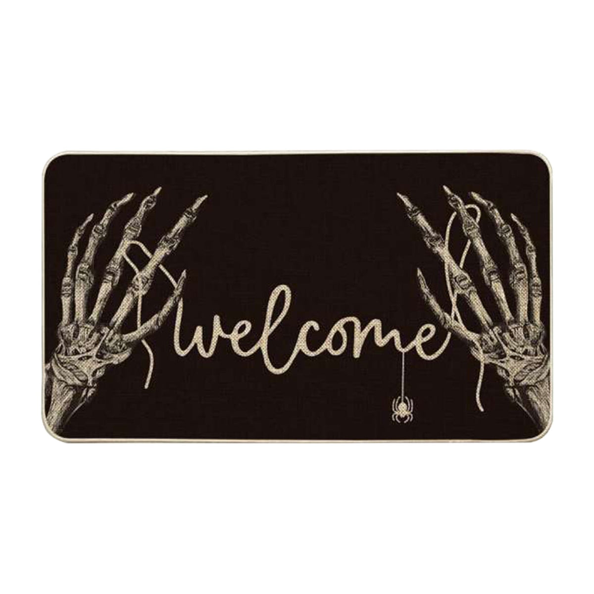 YIMWNYI Halloween-Themed Door Mat, Spooky Entryway Rug, Non-Slip Wiper, Decorative Pumpkin Mat, Perfect for Trick-or-Treaters, Versatile Indoor Outdoor Decor