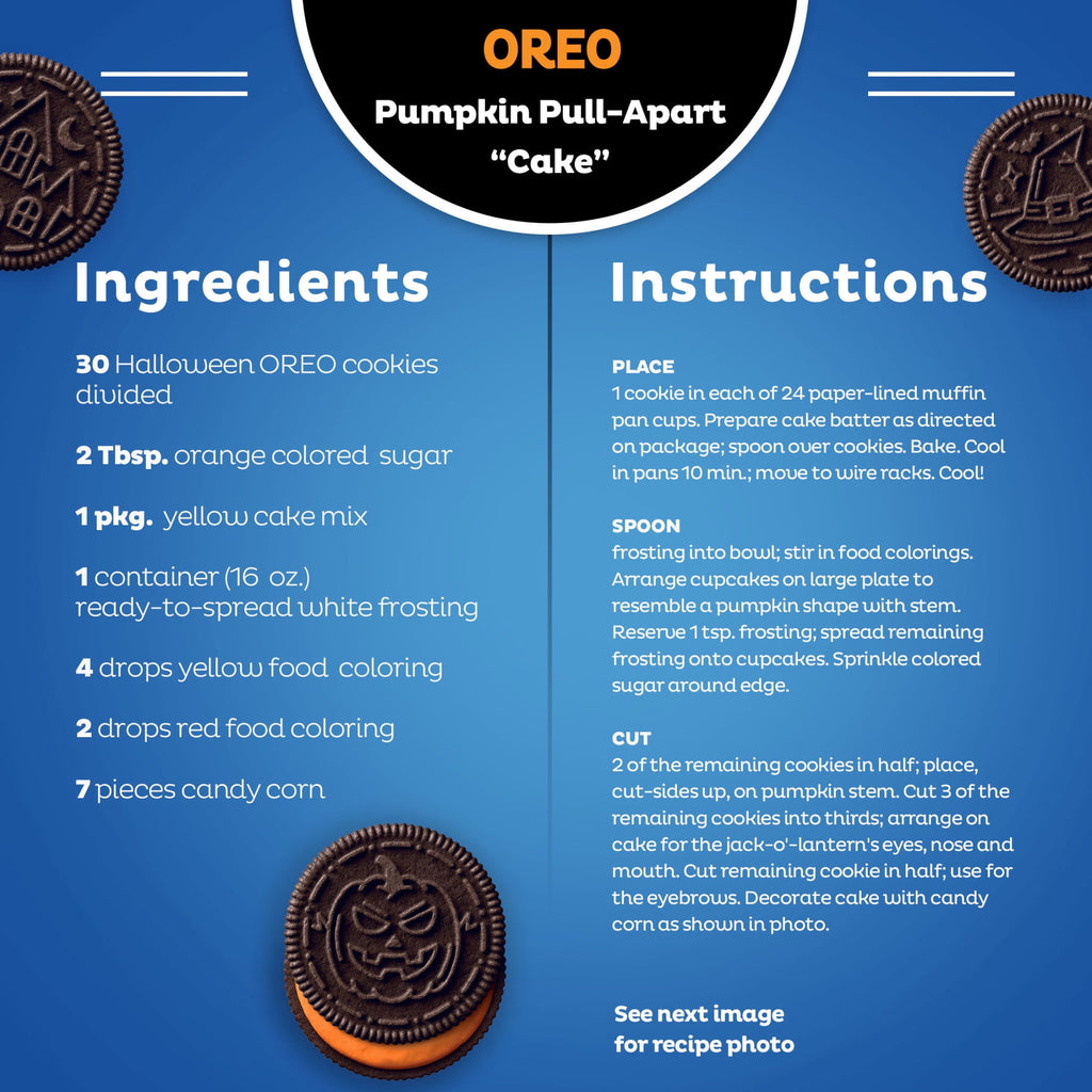 OREO Boo! Trick or Treat Halloween Cookies Variety Pack, 20 Snack Packs (2 Cookies Per Pack)