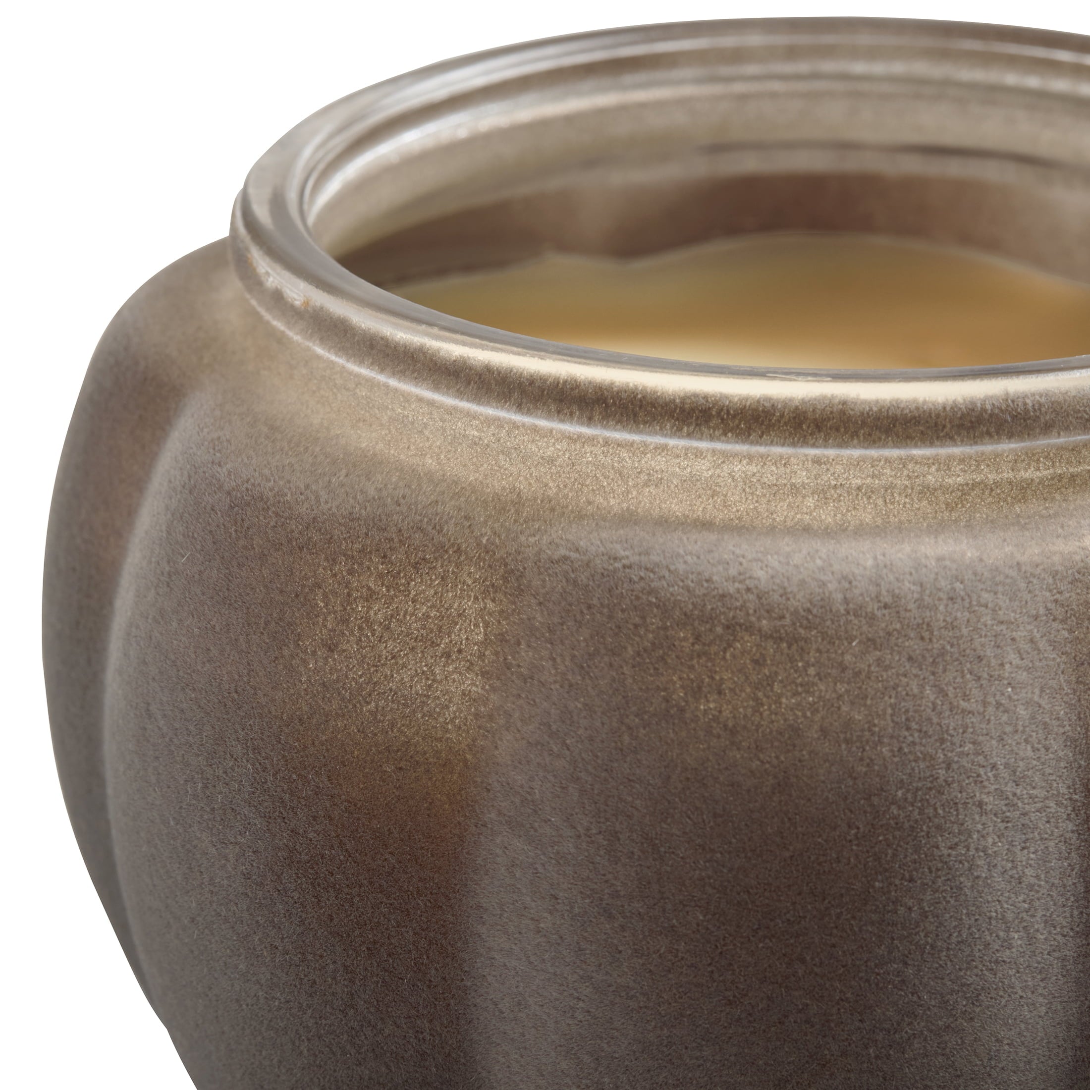Better Homes & Gardens Flocked Pumpkin Jar Candle, Pumpkin Snickerdoodle Swirl, 2-Wick, 12.7 oz