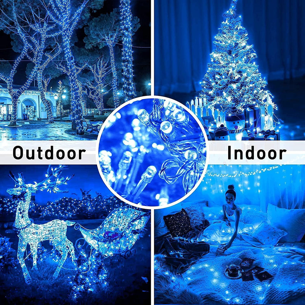 33ft 100 LED Pink Battery Lights for Bedroom, Pink Christmas String Lights with 8 Modes Remote Indoor Outdoor, Fairy Twinkle Lights for Room Party Tree Valentine