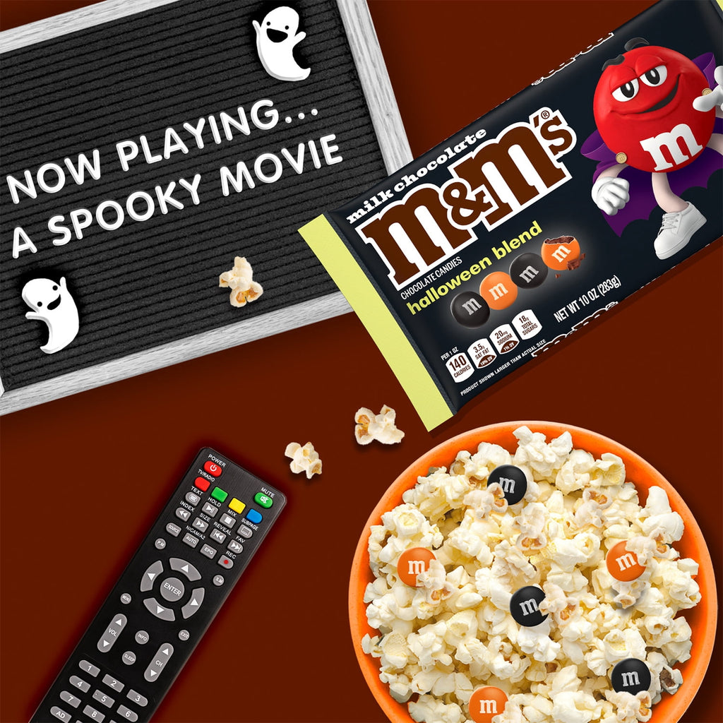 M&M's Halloween Blend Milk Chocolate Halloween Candy Bag - 10oz
