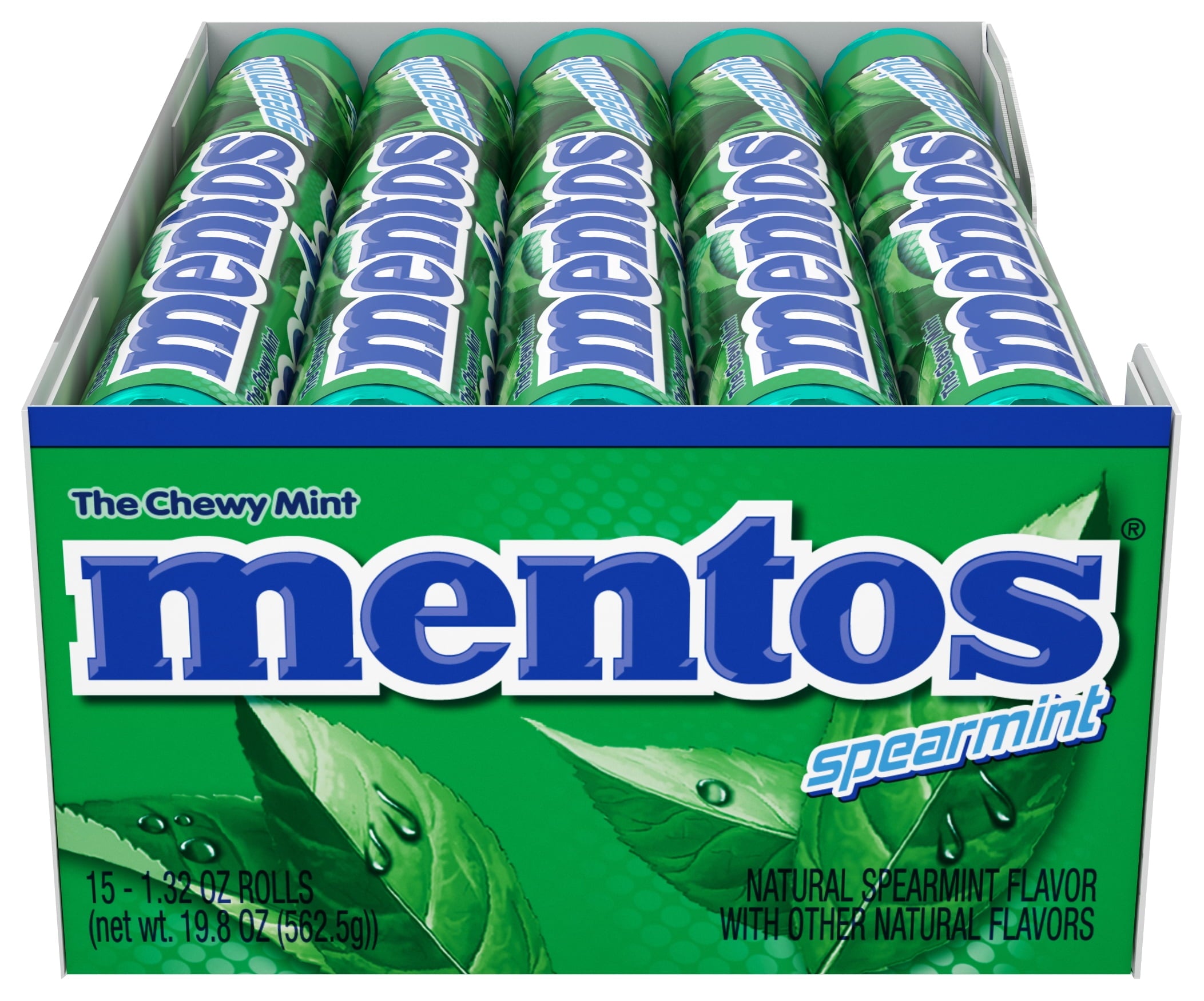 Mentos Spearmint Rolls - Box of 15