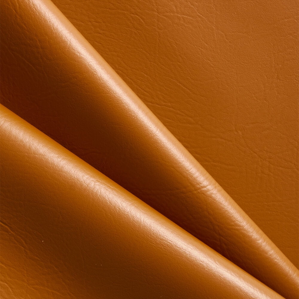 Ottertex 54" Vinyl 100% Polyester Faux Leather Craft Fabric By the Yard, Black