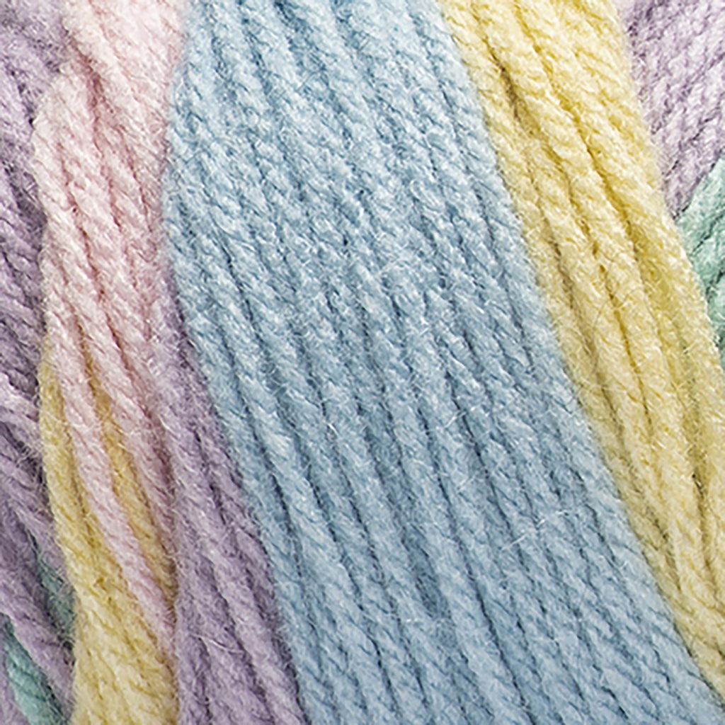 Red Heart® Super Saver® 4 Medium Acrylic Yarn, Bonbon Print 5oz/142g, 236 Yards