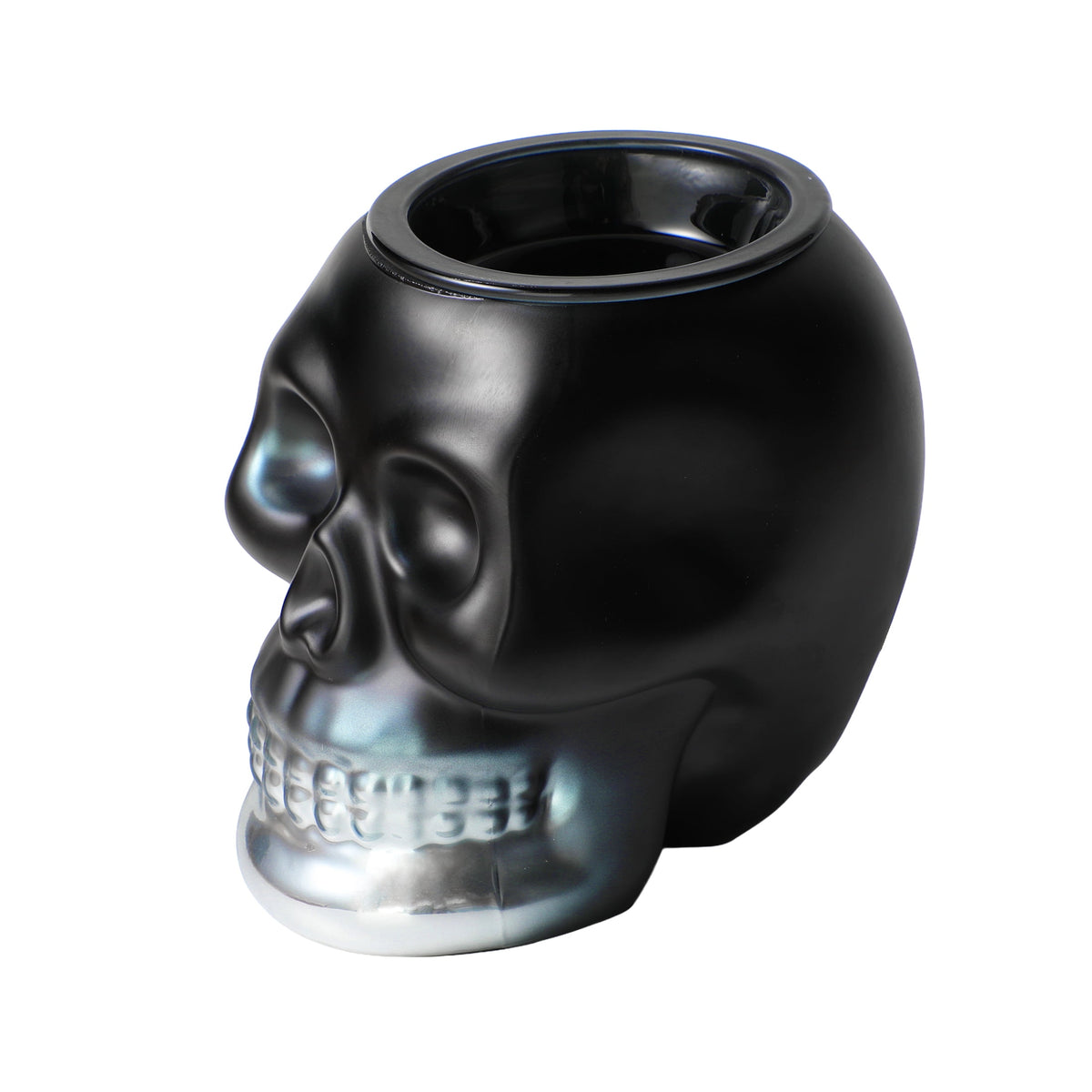 Better Homes & Gardens Halloween Ceramic Electric Plug-in Wax Melt Warmer with Farm Apple Pumpkin Wax Melts, Spooky Ghost