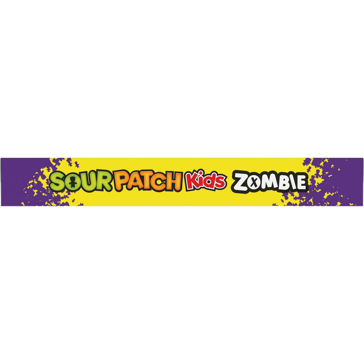 SOUR PATCH KIDS Zombie Orange & Purple Soft & Chewy Halloween Candy, 3.5 oz