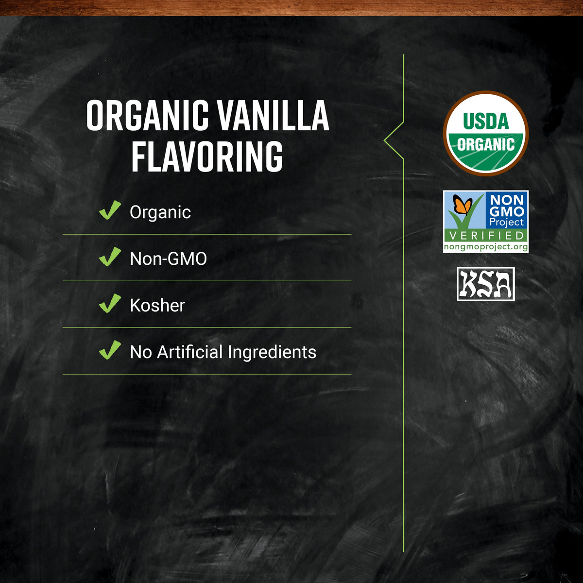 Frontier Co-op Organic Vanilla Flavoring 4 fl. oz.