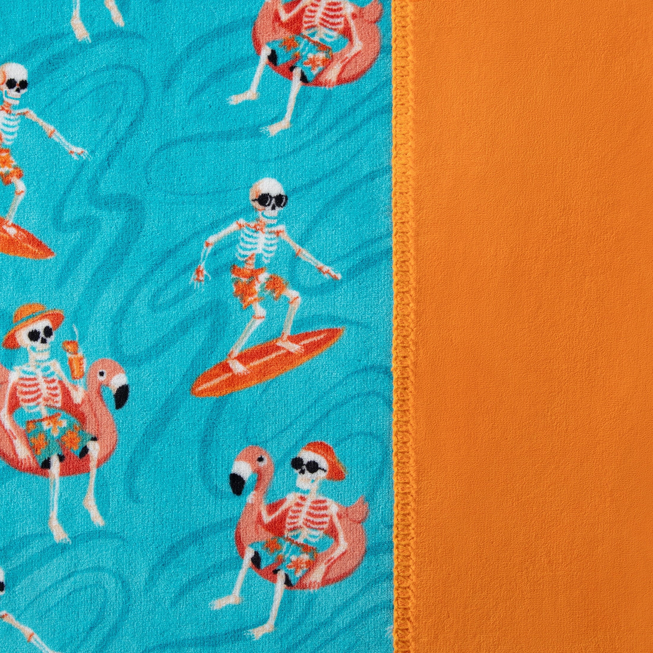 Boo-tique Soft Throw Blanket, Plush Fleece Blanket, Halloween Mermaids, Black, 50" x 72"