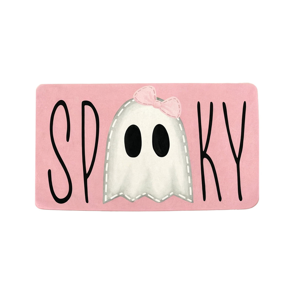 AuroraX Halloween Ghost Decor Outdoor Halloween Decoration Courtyard Tabletop Desktop Haunted Halloween Decoration for Yard Garden Pink