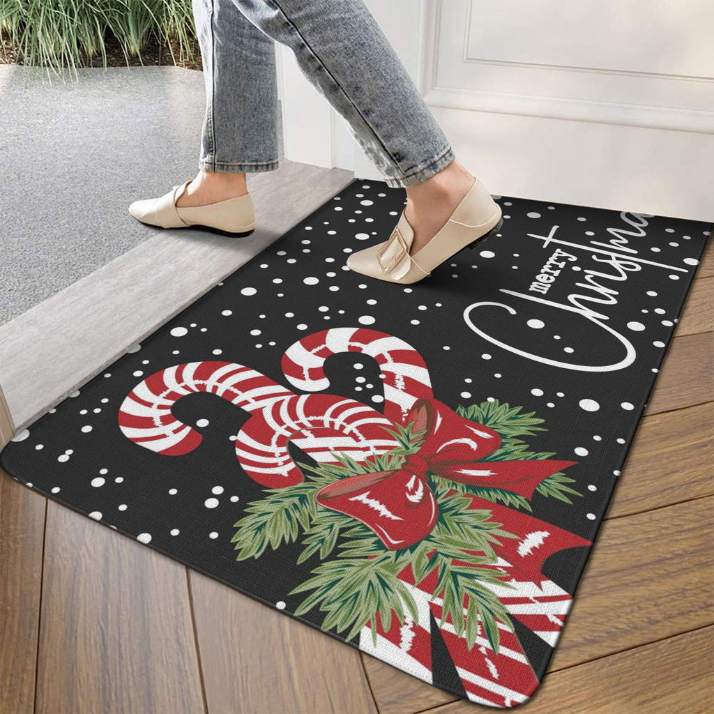 Halloween Door Mat 30 X 17 Inch Halloween Skull Doormat Indoor Outdoor Entrance Floor Mat Non Slip Halloween Decor Rubber Welcome Mats