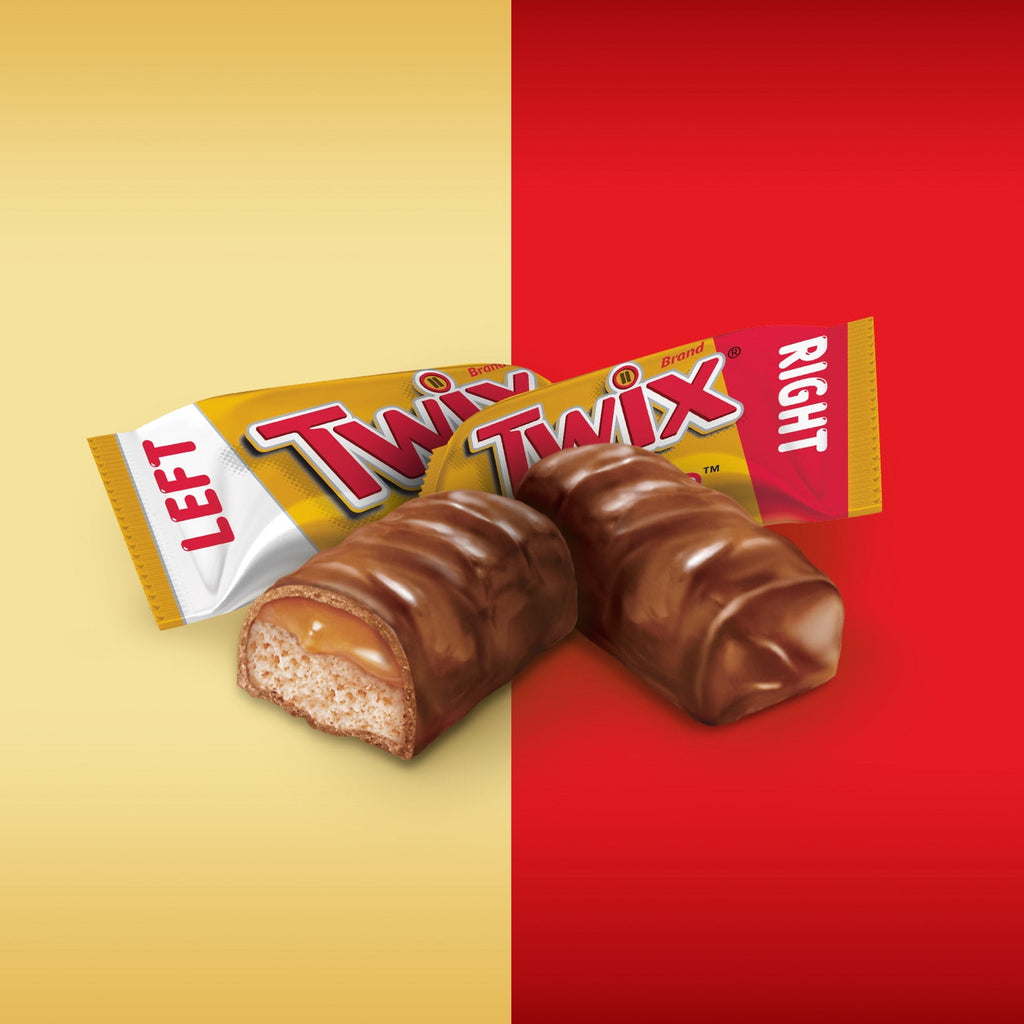 Twix Caramel Cookie Chocolate Bars, Fun Size, 10.83 oz Bag