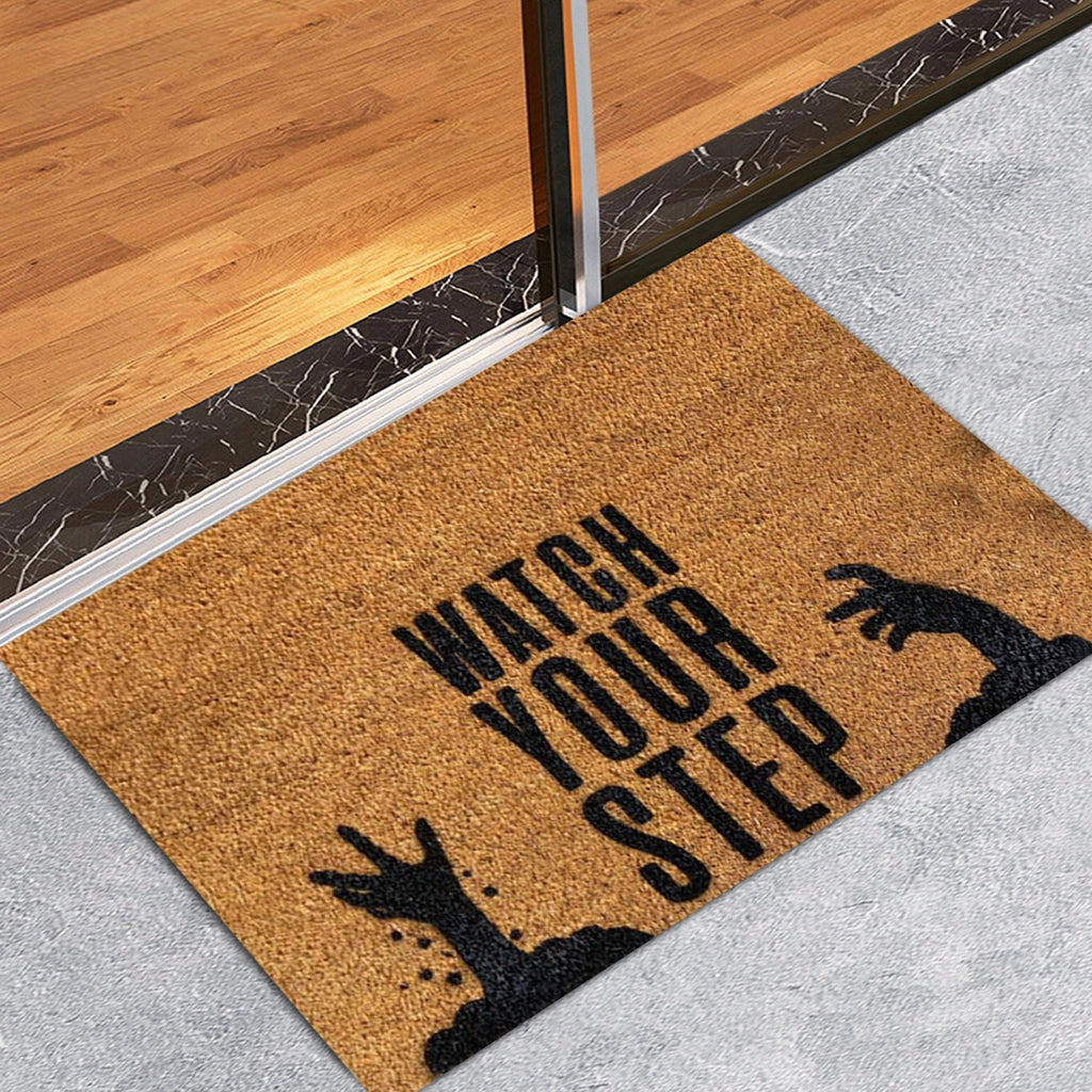 JLFNYA Halloween Rug,15.7*24inch Checkered Rug,Rug Halloween Fall Door Mat Cotton Washable Area Rugs Door Mat Outdoor Entrance for Front Porch Entryway Fall Farmhouse