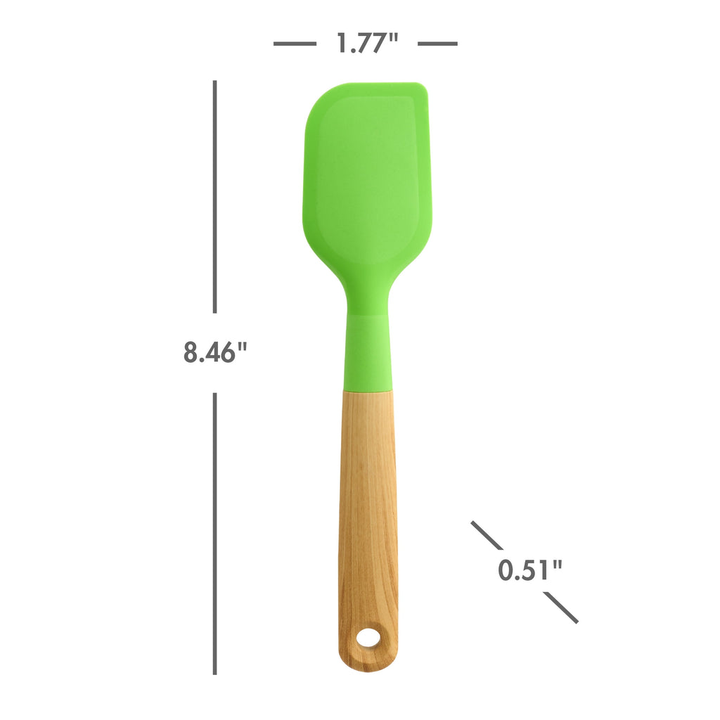 Way To Celebrate 5-Piece Mini Baking Tools, Orange, Green, Purple