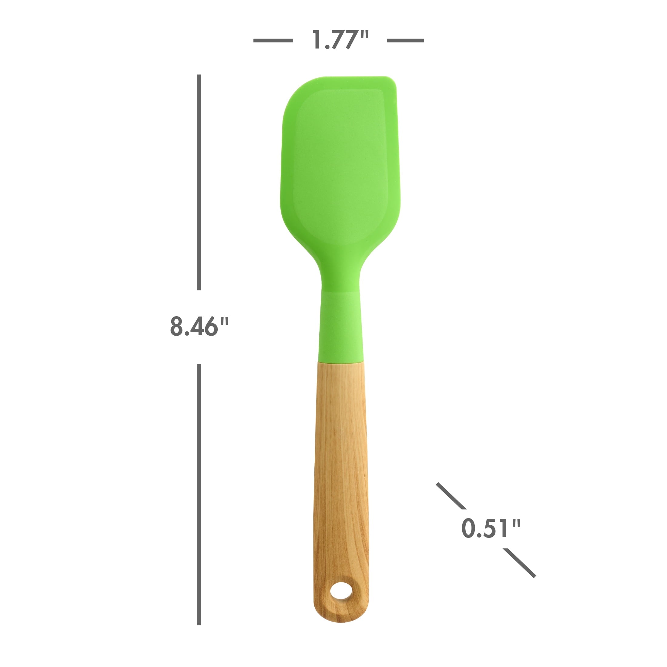 Way To Celebrate 5-Piece Mini Baking Tools, Orange, Green, Purple