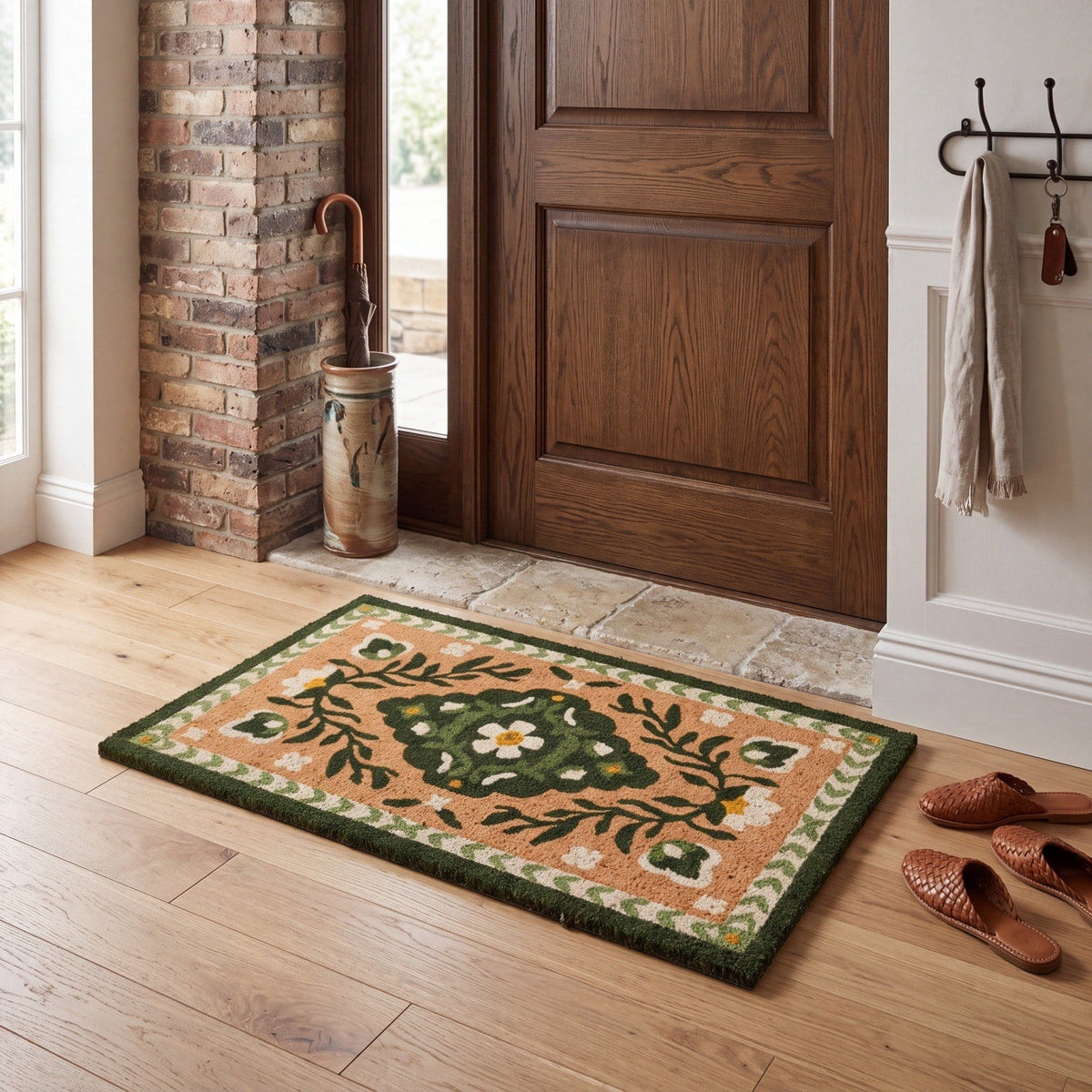 Duck Doormat Outdoor 24'', Rustic Front Door Mat for Entryway, 1 PC