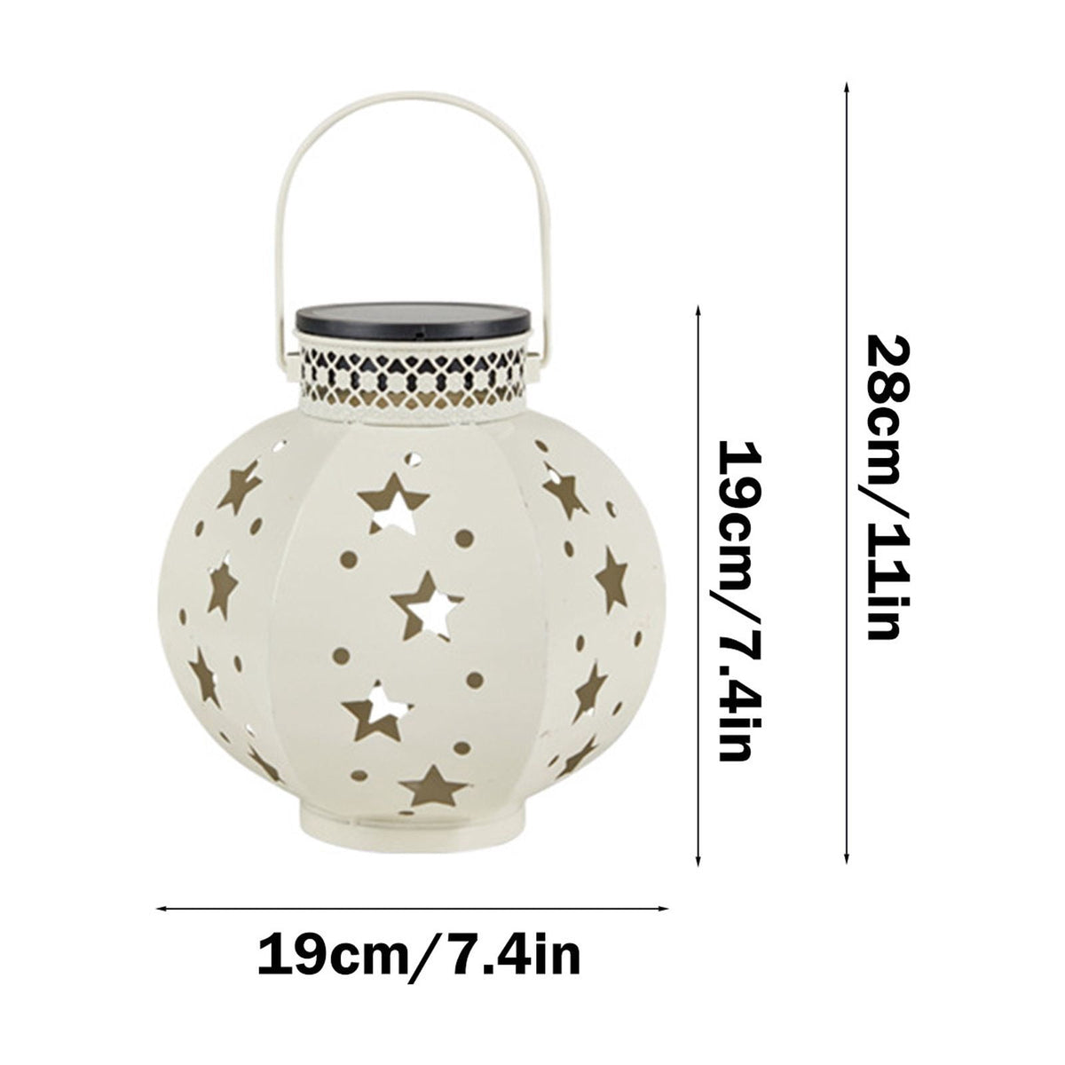 xjwjuw Solar Outdoor Table Lantern, Flickering Flame Warm Light & Solar-Powered, Weather-Resistant Metal Construction, Decorative LED Tabletop Lamp for Garden, Patio and Yard
