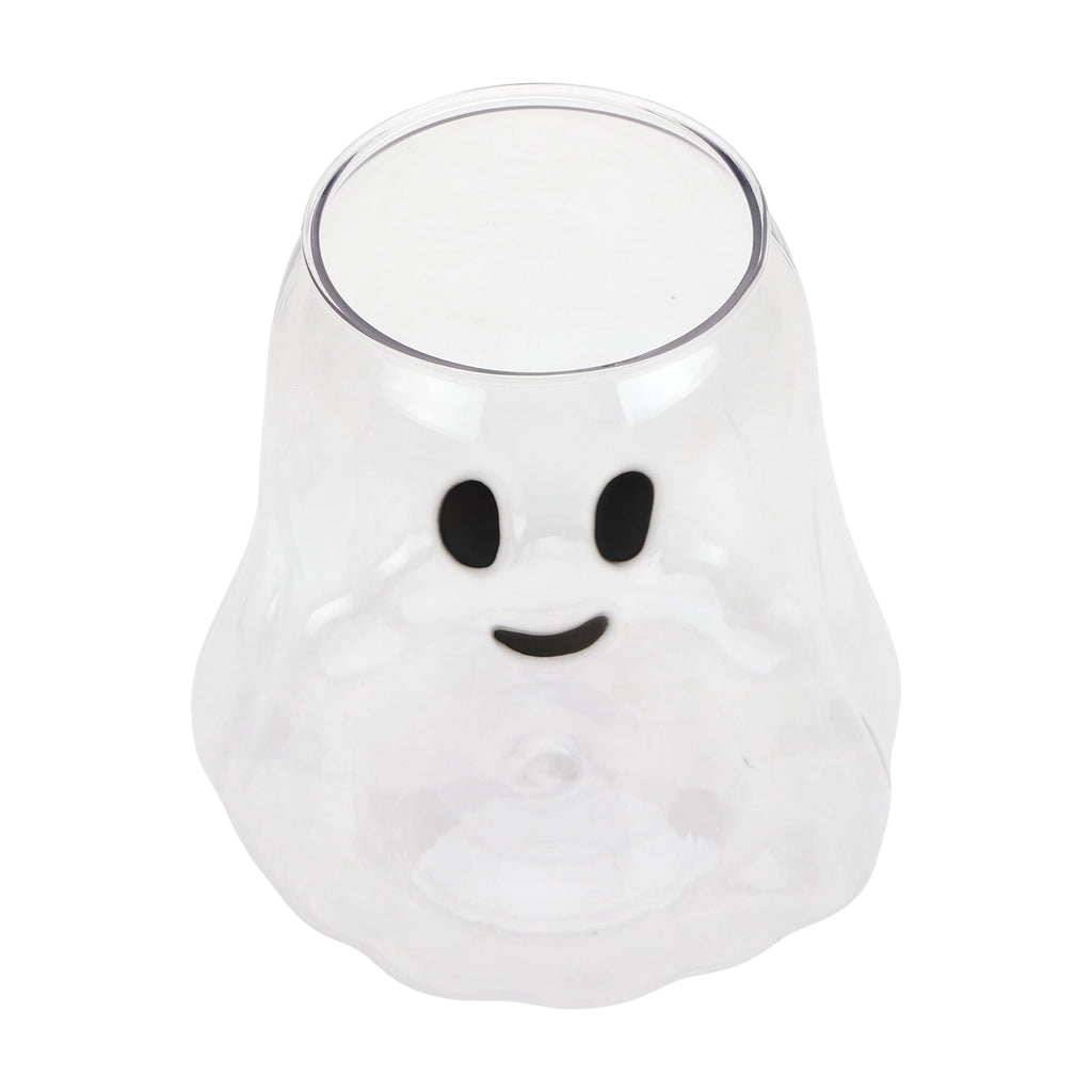 Way to Celebrate Halloween Clear Iridescent Acrylic Ghost Bucket, 4.5 qt